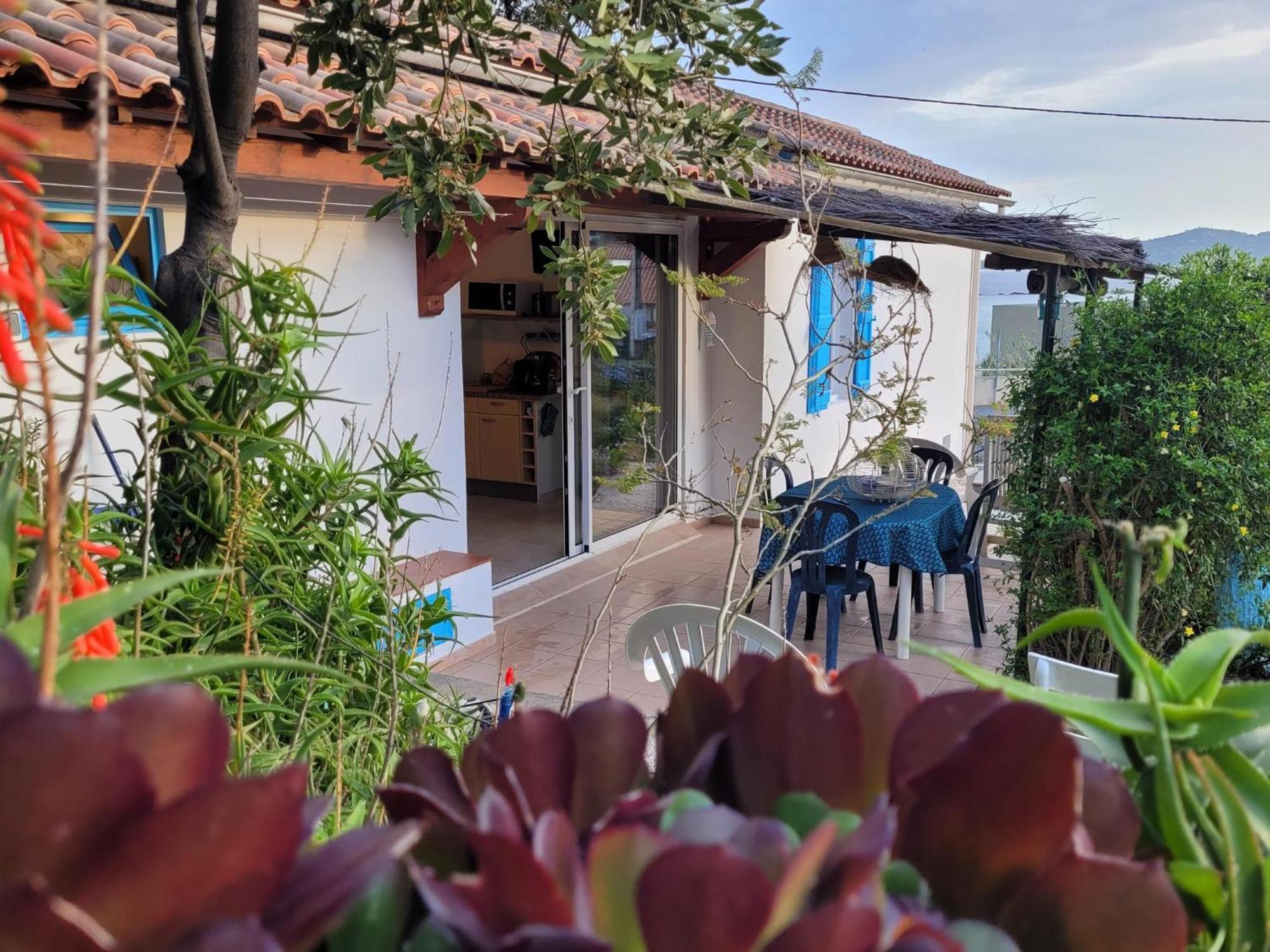 Maison 4 Face A La Mer Grand Jardin Ideal Famille Avec Pluri Animaux Saint Clair Le Lavandou Exterior foto